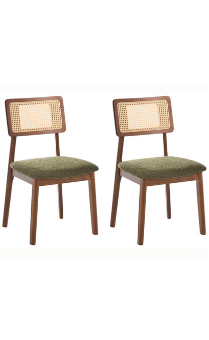 2 Set dining cane chairs