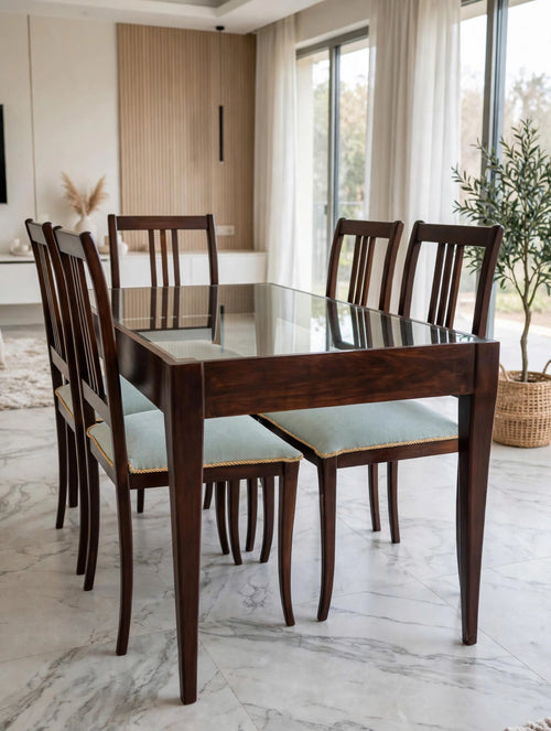 6 Chairs Dining Table