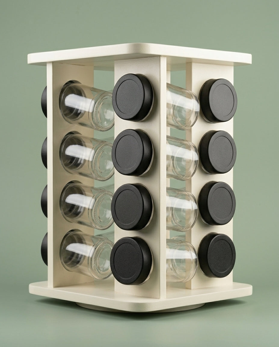 Rotating spice rack