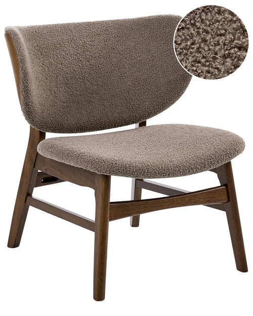 Armchair DAY Boucle Taupe