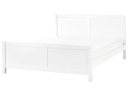 Bed Wood CHAMPAGNAT 180 x 200 cm (EU Super King) White