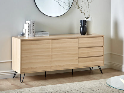 2 Door Sideboard CARDIGAN Light Brown